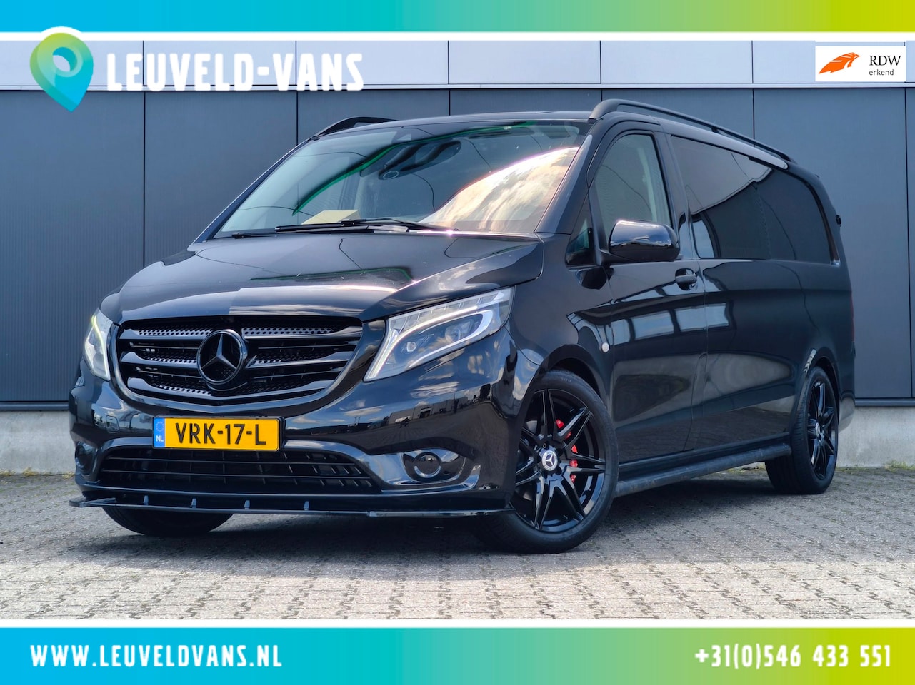 Mercedes-Benz Vito - 116CDI XXL DUBBELE CABINE AUTOM LEER LED TREKHAAK - AutoWereld.nl