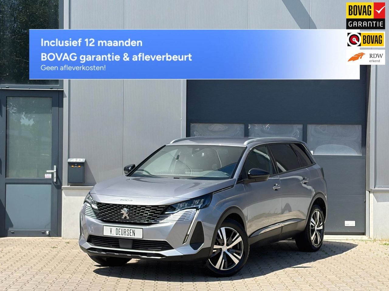 Peugeot 5008 - 1.2 PureTech Allure| 7PERSOONS |STOELVERWARMING| - AutoWereld.nl