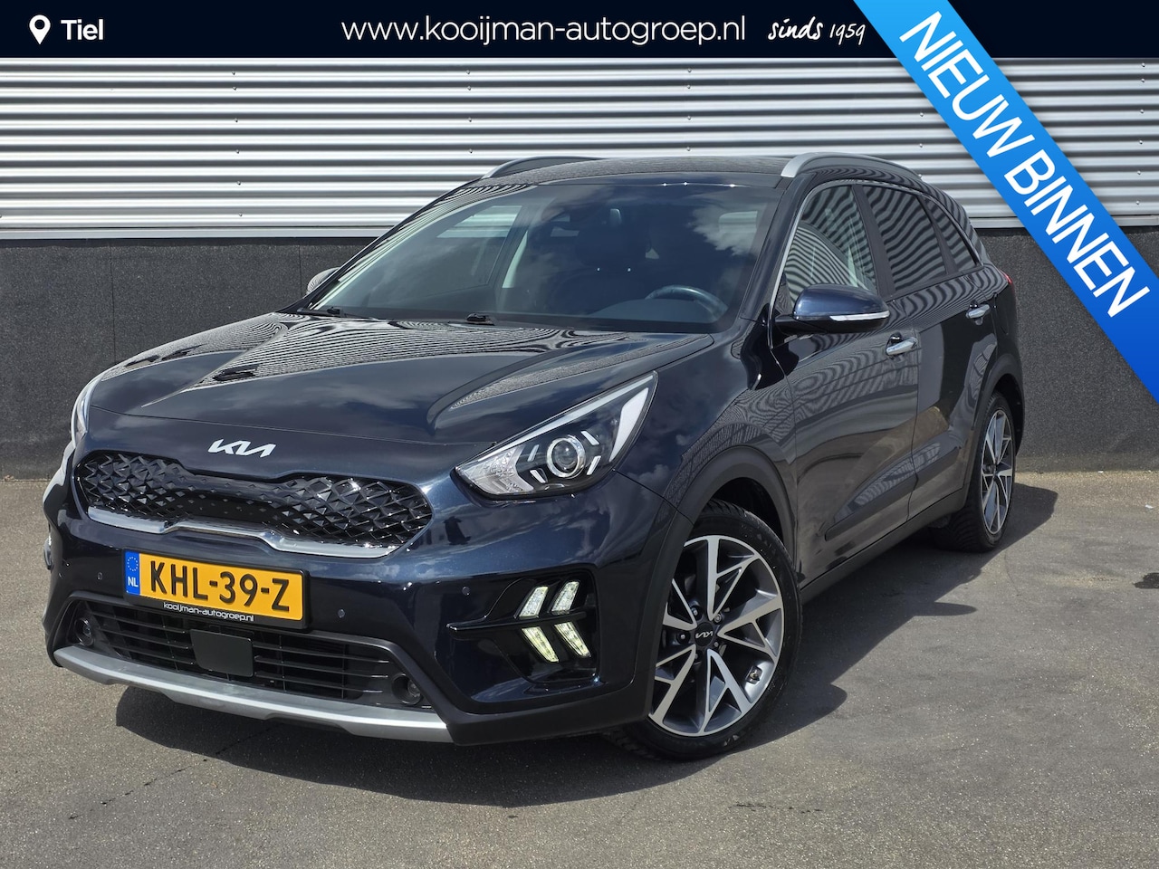 Kia Niro - 1.6 GDi Hybrid DynamicLine Navigatie, Privacy glass, 18" LMV, Smart Key, Parkeersensoren v - AutoWereld.nl