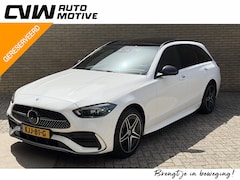 Mercedes-Benz C-klasse - 300 e AMG Line 313pk | Panoramadak | Leder | Trekhaak wegklapbaar | 360 camera | Laser LED