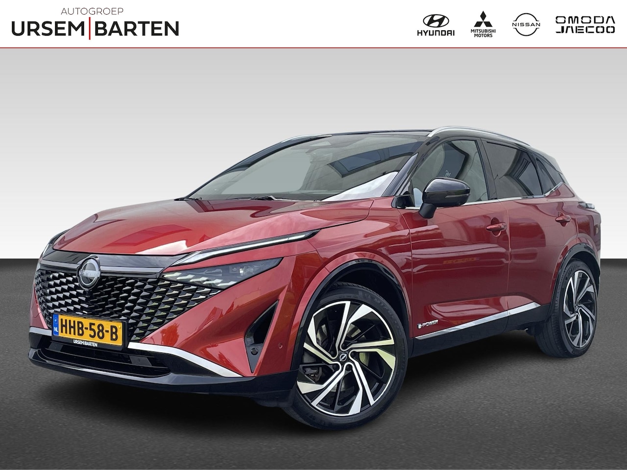 Nissan Qashqai - 1.5 e-Power Tekna Plus | Airco (automatisch) | Alarm klasse 1(startblokkering) | Apple Car - AutoWereld.nl