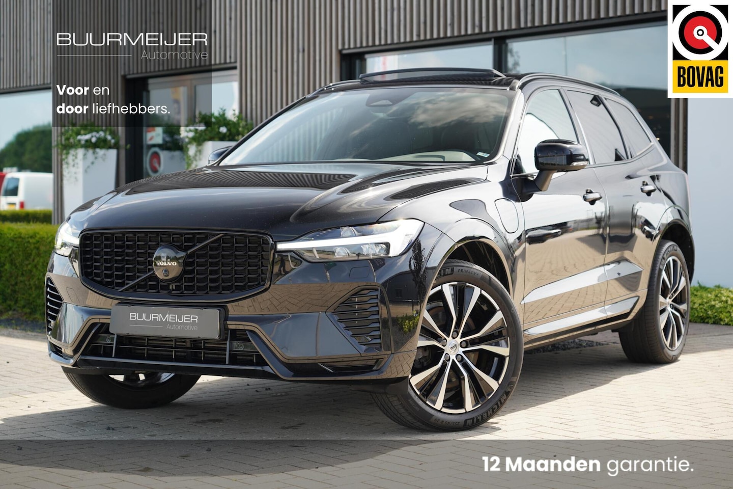 Volvo XC60 - T6 Plug-in hybrid AWD Plus Dark Long Range | Trekhaak | Panoramisch schuif/kanteldak | 360 - AutoWereld.nl