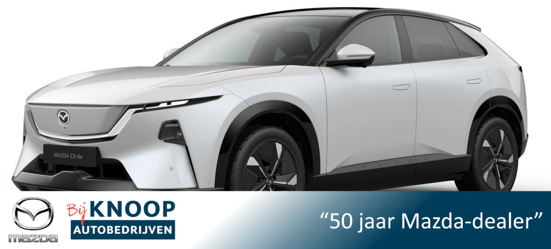 Mazda CX-6e - Takumi Business Edition 78 kWh |September levering| Crystal White Pearl - AutoWereld.nl