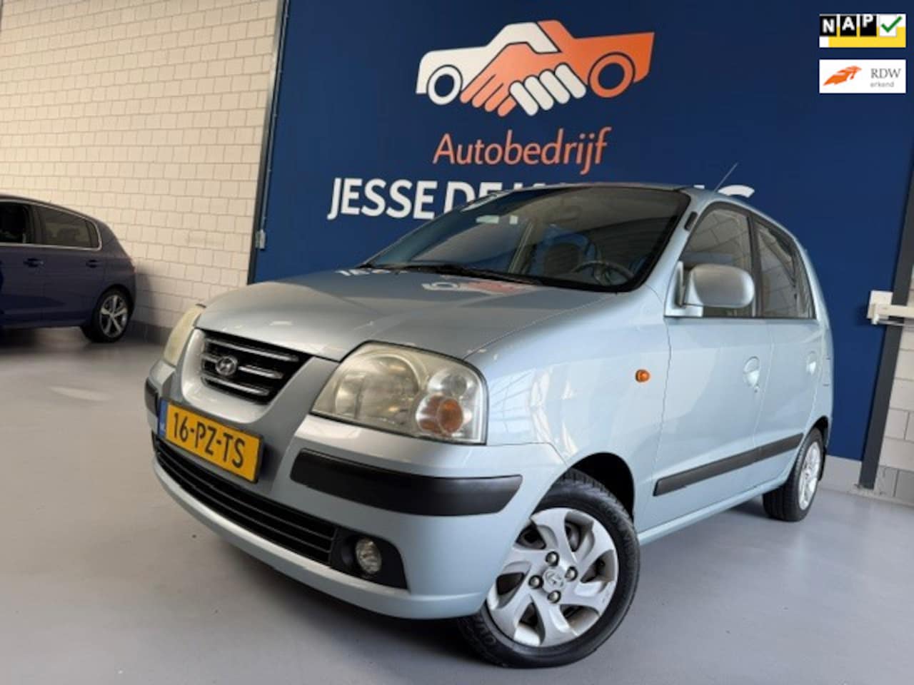 Hyundai Atos - 1.1i Dynamic Cool Automaat / bj.2005 / airco / NAP met 71887 km.en APK tot 07/2027 / 5 deu - AutoWereld.nl