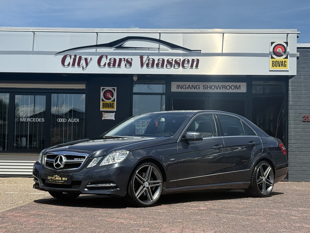 Mercedes-Benz E-klasse - 200 CGI Edition Sport facelift mod 184 pk automaat navi climate ctr cruise ctr half leder - AutoWereld.nl
