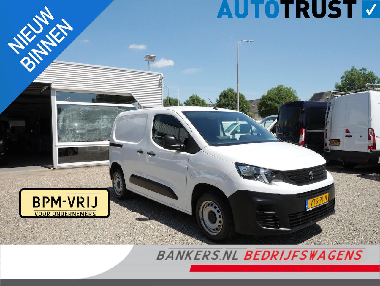 Peugeot Partner - 1.5 BlueHDi 100PK, L1, Airco - AutoWereld.nl