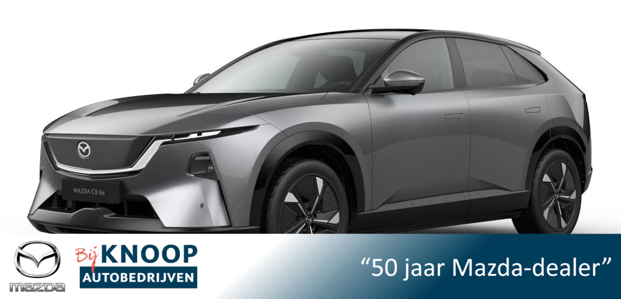 Mazda CX-6e - Takumi Business Edition 78 kWh |September levering| Machine Grey - AutoWereld.nl