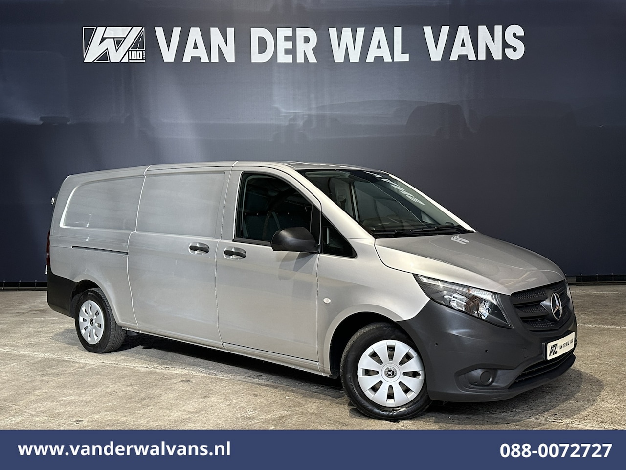 Mercedes-Benz Vito - 114 CDI 9G-Tronic Automaat 136pk L3H1 XL Euro6 Airco | Navigatie | Camera | Cruisecontrol - AutoWereld.nl