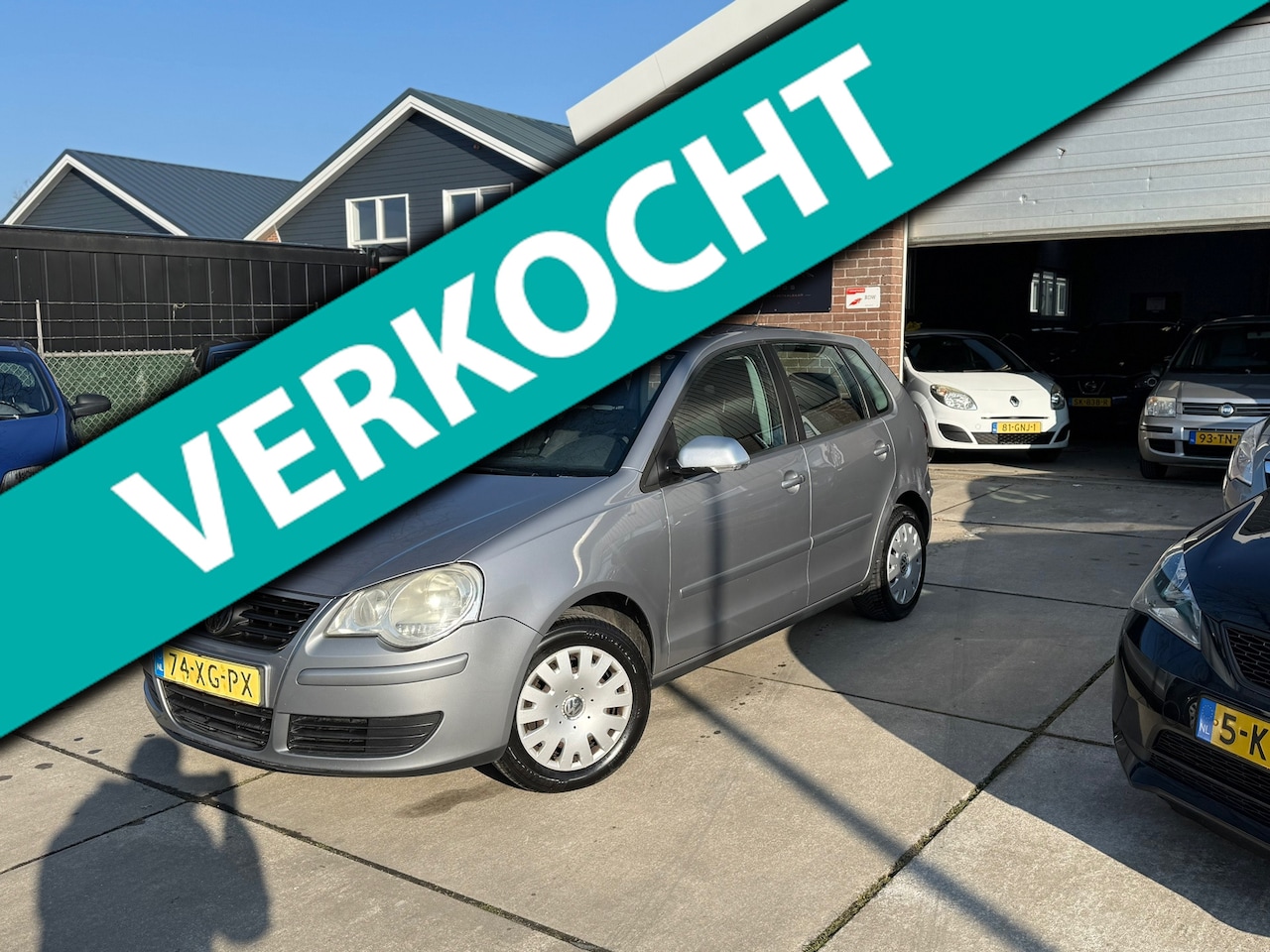 Volkswagen Polo - 1.4-16V Optive |NEW APK|NAP KM|BOEKJES|AIRCO|NEW.BANDEN|2.SLEUTEL|ELECT.RAMEN|CENTRL.DEURE - AutoWereld.nl