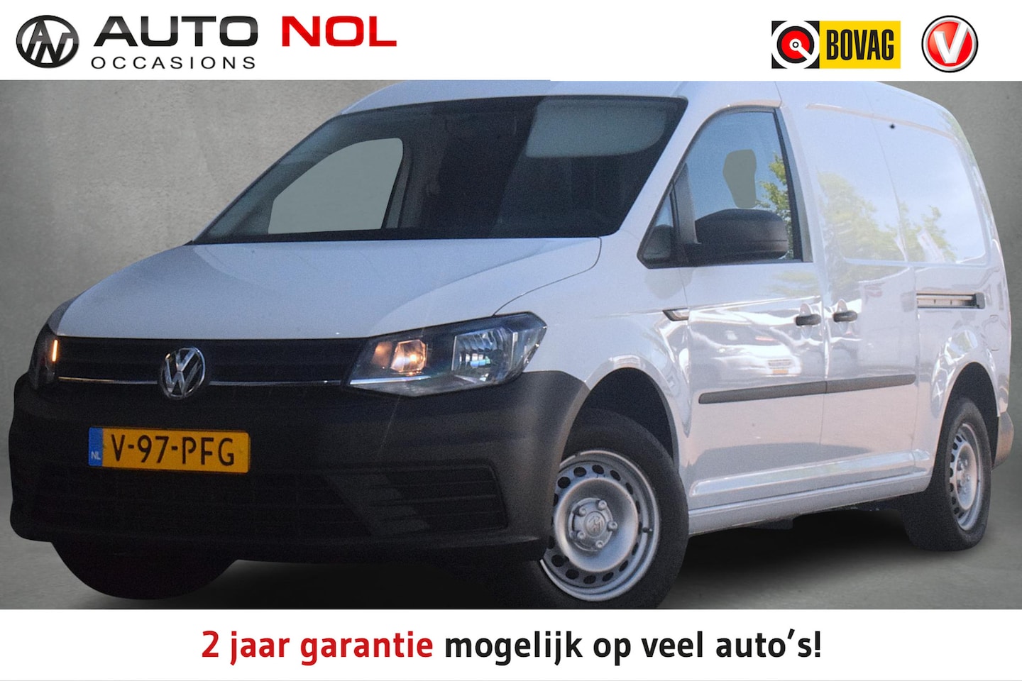 Volkswagen Caddy Maxi - 2.0 TDI L2H1 BMT Comfortline | Automaat | Dubbele Schuifdeur | Airco | Zwaailicht - AutoWereld.nl