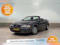 Volvo C70 - 2.0 T Aut. Cabrio Luxury Line Youngtimer 2e eigenaar Leder Airco Stoelverwarming 163pk