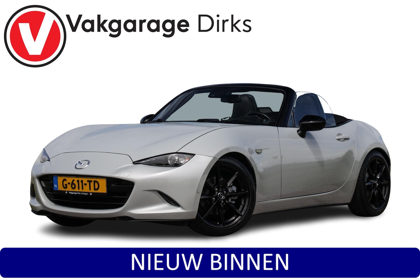 Mazda MX-5 - 2.0 SkyActiv-G 160PK GT-M ✅ Leder ✅ Camera ✅ LED - AutoWereld.nl