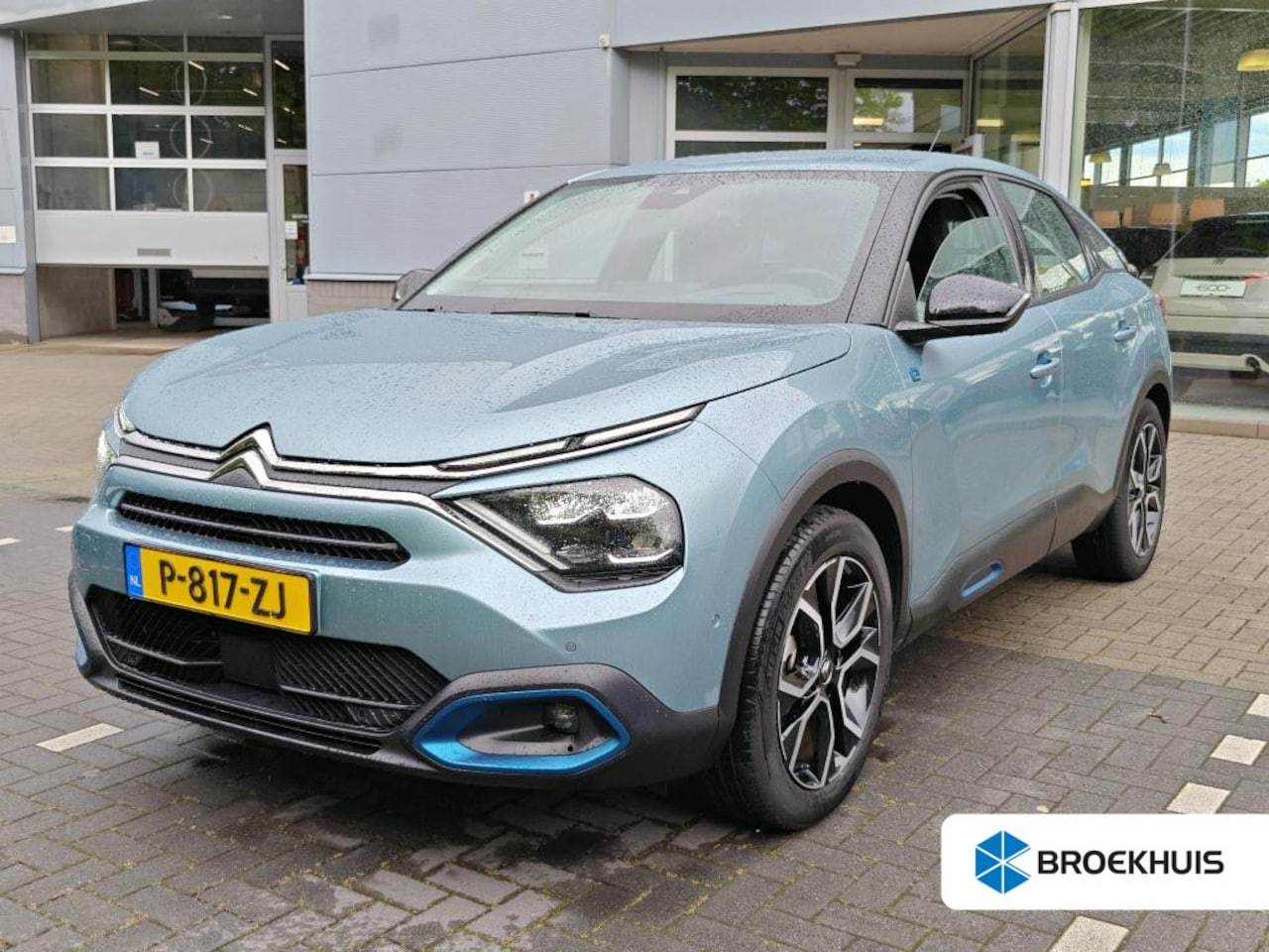 Citroën Ë-C4 - Feel Pack 50 kWh 3 Fase | Afn. Trekhaak | Vol-Leder | Adaptive Cruise | Stoelverwarming | - AutoWereld.nl