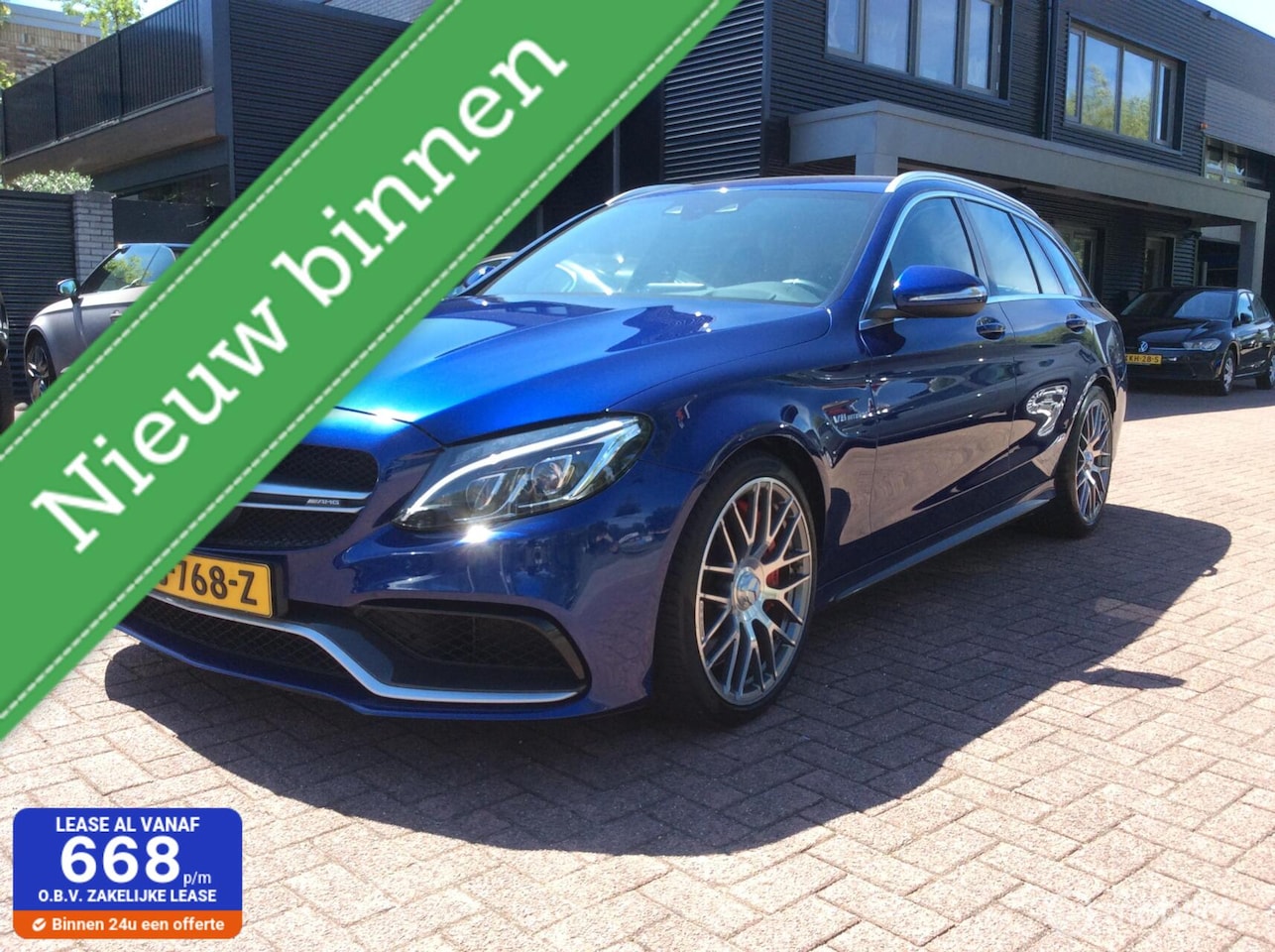 Mercedes-Benz C-klasse Estate - AMG 63 S Edition 1 Leder Head up Nav Camera - AutoWereld.nl