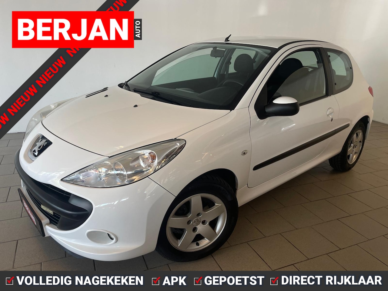 Peugeot 206 - 1.1 XR AIRCO CRUISE VELGEN ALL SEASON BANDEN ZEER NETTE AUTO NWE APK INRUIL MOG - AutoWereld.nl