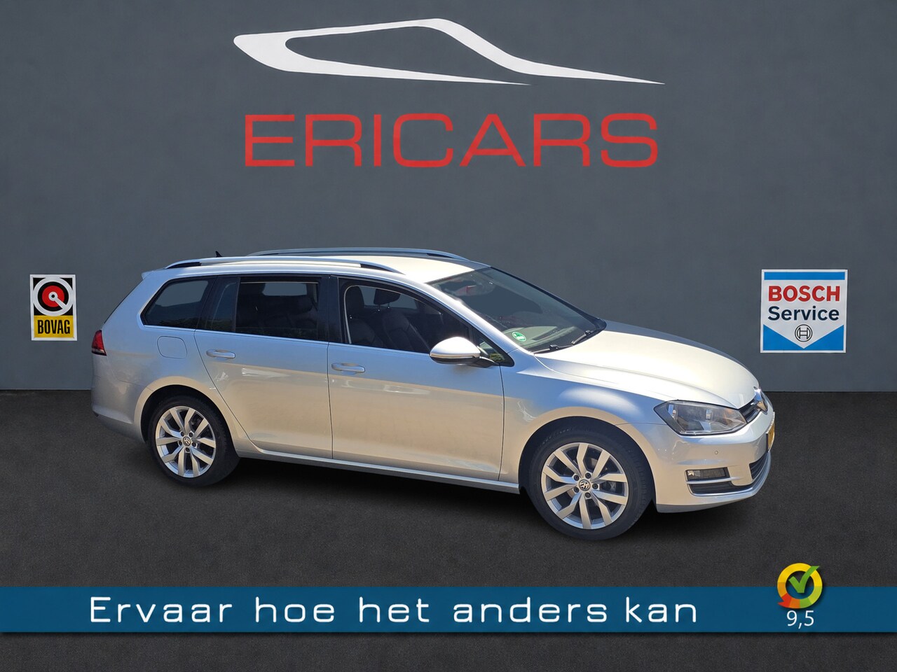 Volkswagen Golf Variant - 1.2 TSI SPORT LEER STOF NAVI TEL 17" LM PDC CC STOELVERWARMING TREKHAAK - AutoWereld.nl