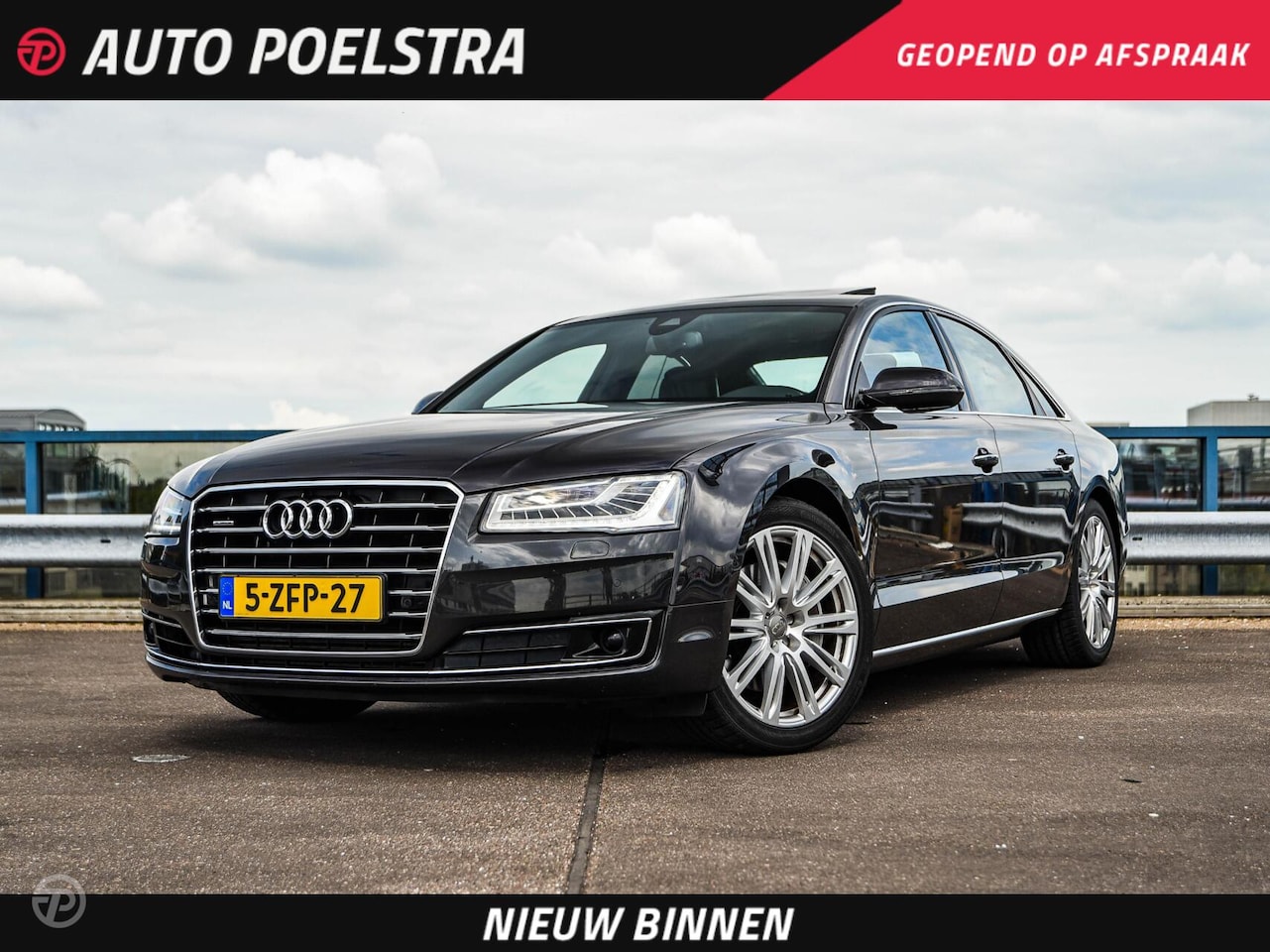 Audi A8 - 3.0 TDI quattro Pro Line+ | Facelift | Schuifdak | Matrix LED | Luchtvering | Trekhaak | A - AutoWereld.nl