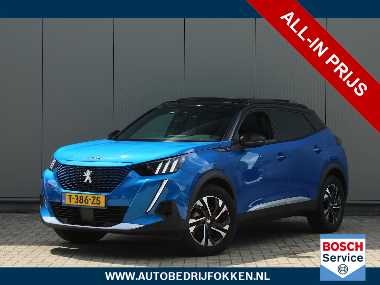 Peugeot e-2008 - EV GT 50 kWh | Panoramadak | Achteruitrijcamera | Stoelverwarming | Navigatie | SOH 99% - AutoWereld.nl