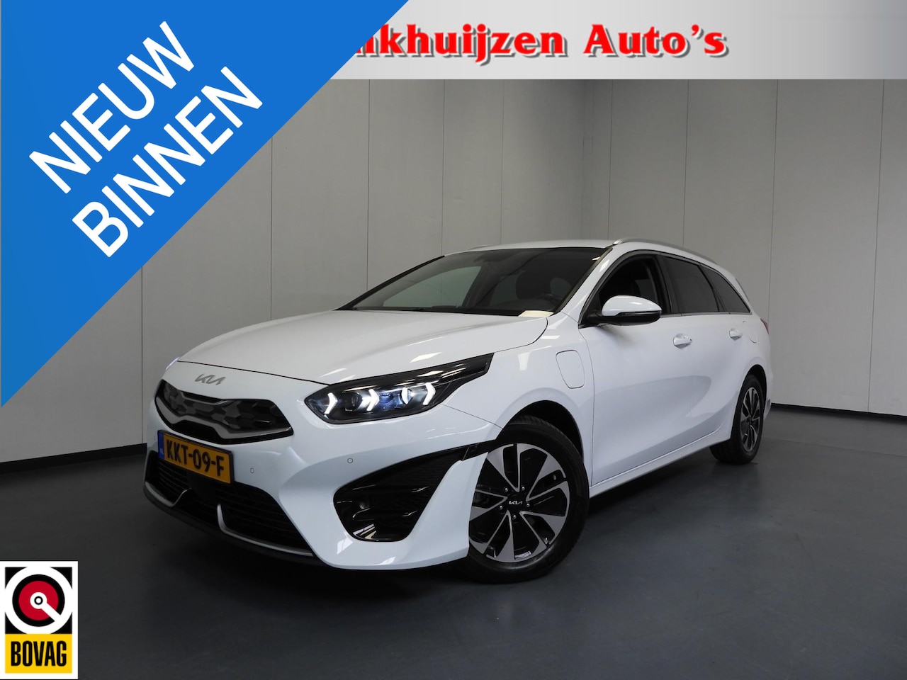 Kia Cee'd Sportswagon - Ceed 1.6 GDI PHEV Plug-In DynamicPlusLine NAVI/CAMERA.EL.KLEP/LED/16"LMV! - AutoWereld.nl