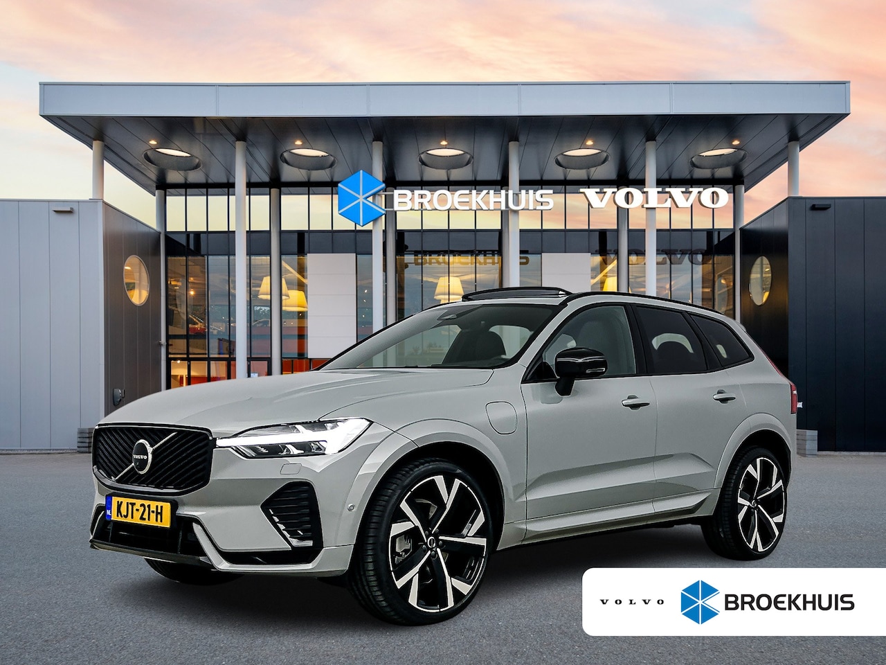 Volvo XC60 - 2.0 T8 Plug-in hybrid AWD Ultra Dark Exec. Ed. | 22" | Heico Diffusor | Getint & Gelaminee - AutoWereld.nl