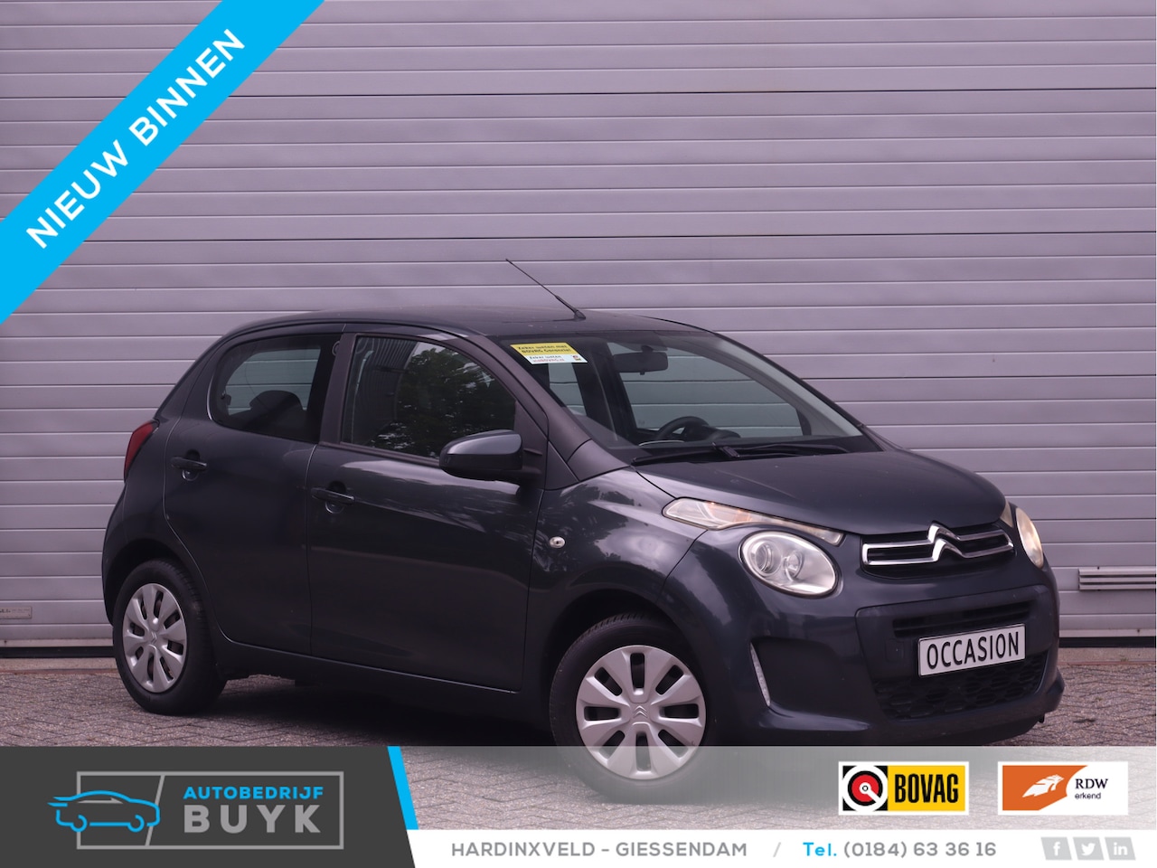 Citroën C1 - 1.0 e-VTi Feel CRUISE | AIRCO | BLUETOOTH - AutoWereld.nl