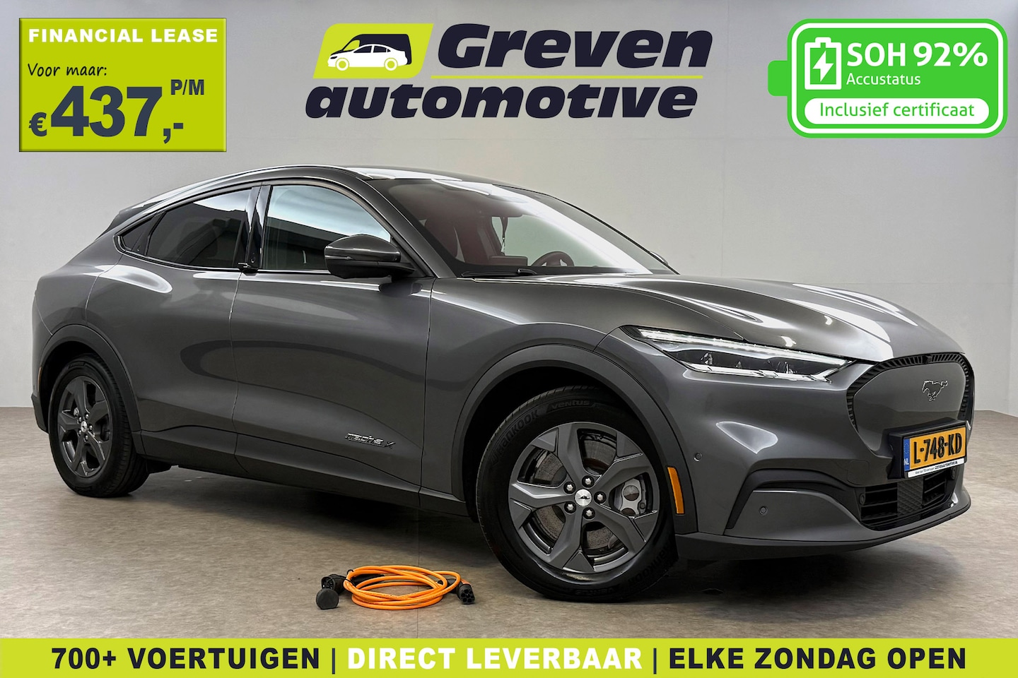 Ford Mustang Mach-E - Extended RWD 98 kWh | Snelladen | SOH 92% | SecuriCode | Pano | Memory | B&O | Virtual | 3 - AutoWereld.nl