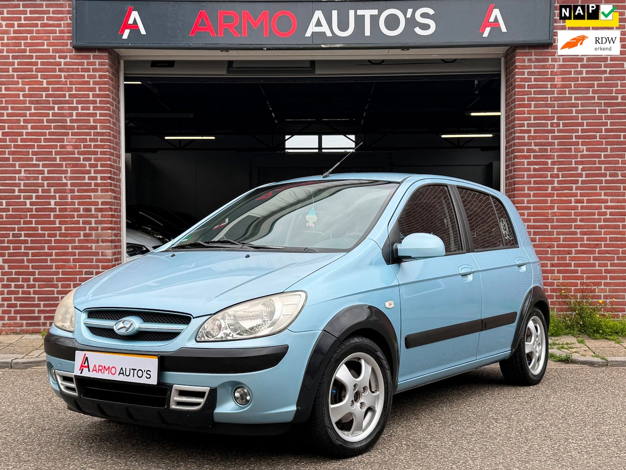 Hyundai Getz - 1.4i Dynamic Sport | Airco | Cruise | Rijklaar - AutoWereld.nl