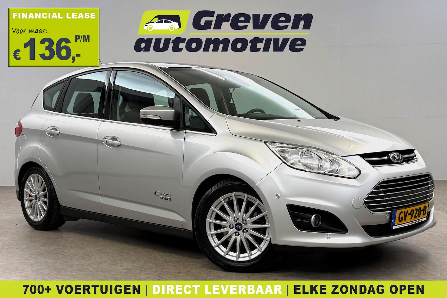 Ford C-Max - 2.0 Plug-in Hybrid Titanium Plus | Pano | Camera | Cruise | Sfeer | Navi | Clima | Parkeer - AutoWereld.nl