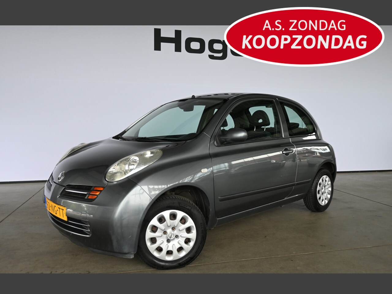 Nissan Micra - 1.4 Acenta Nap Airco Elektrisch Pakket Rijklaarprijs Inruil Mogelijk! - AutoWereld.nl
