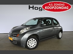 Nissan Micra - 1.4 Acenta Nap Airco Elektrisch Pakket Rijklaarprijs Inruil Mogelijk