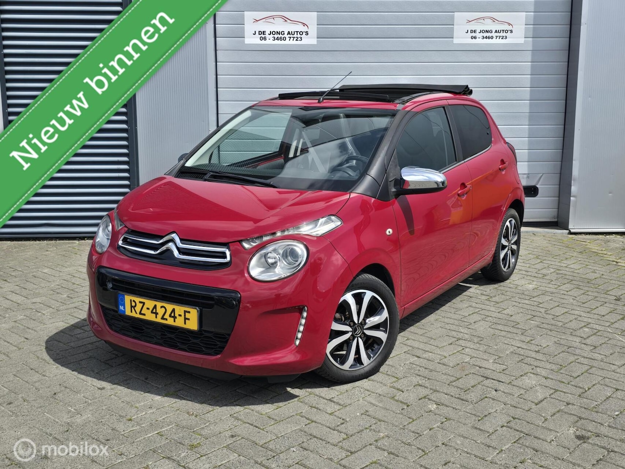 Citroën C1 - 1.0 e-VTi Airscape Shine 86DKM! Cabrio! - AutoWereld.nl