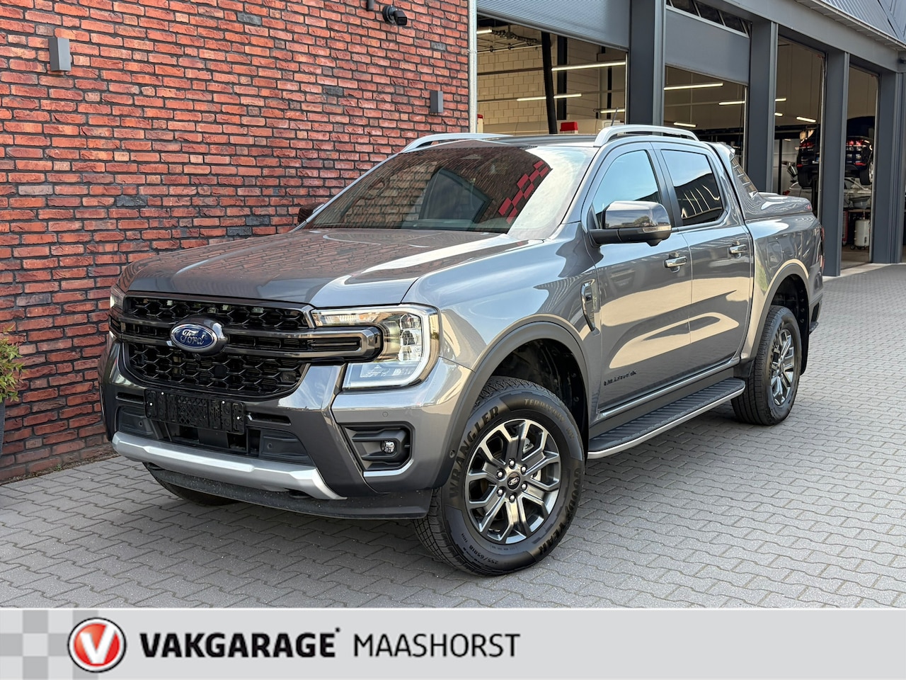 Ford Ranger - 3.0 TDCI Limited GrijsKent. 3500Kg Trek. 360°Camera/Adapt.Cruise/Trekhaak/LED/PDC/DAB/Clim - AutoWereld.nl