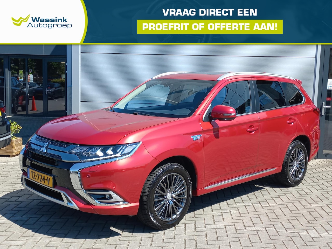 Mitsubishi Outlander - 2.4 PHEV 240pk 4WD Automaat Intens+ | Climate control | Navigatie via Apple / Android | Tr - AutoWereld.nl
