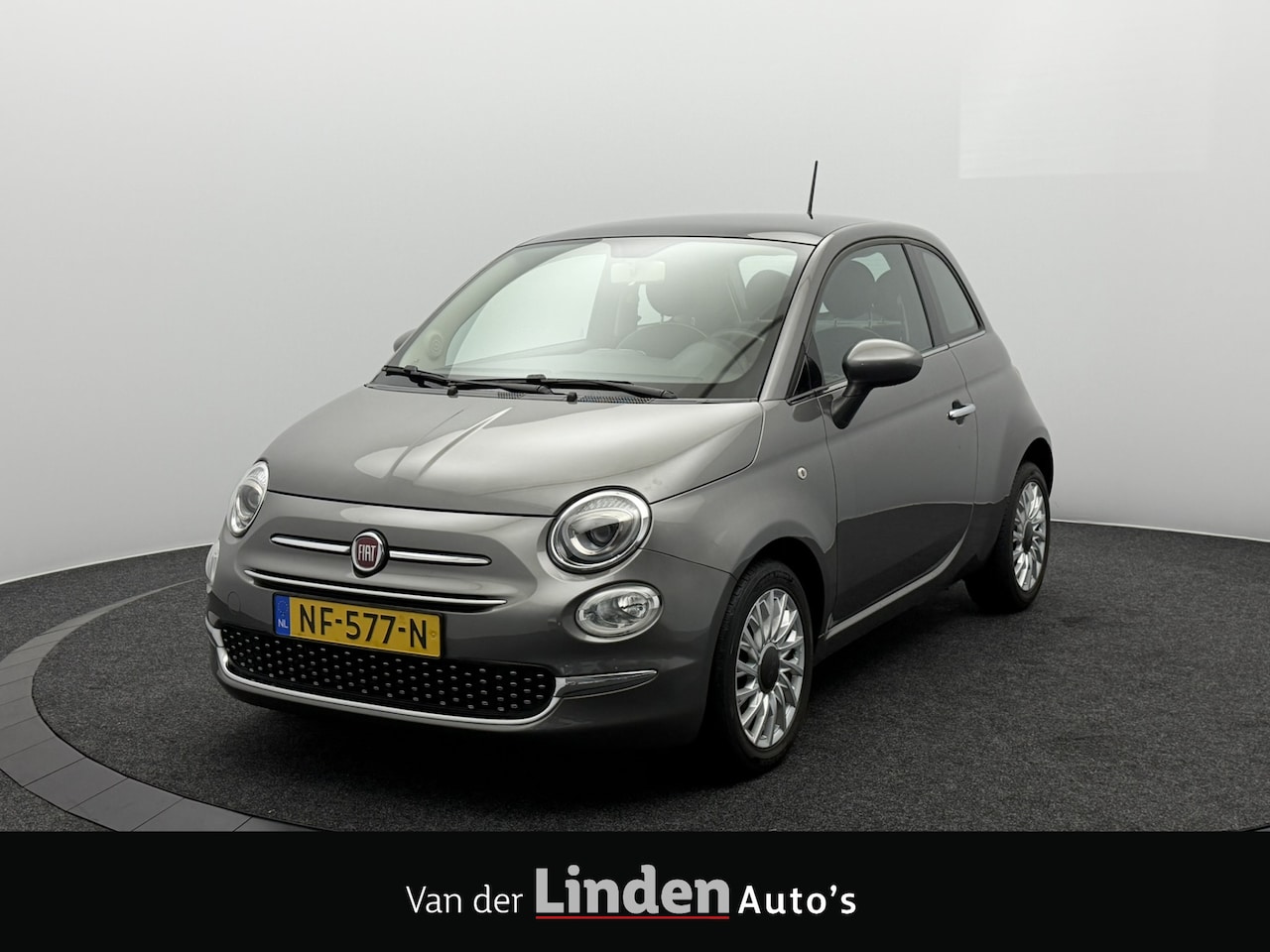 Fiat 500 - 0.9 TwinAir Turbo Lounge | Panoramadak | Cruise | Airco | Parkeersensoren - AutoWereld.nl