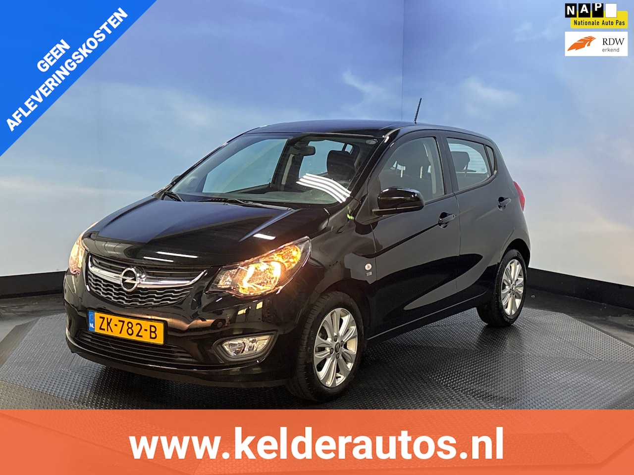 Opel Karl - 1.0 ecoFLEX 120 Jaar Edition Cruise, PDFC, Airco - AutoWereld.nl