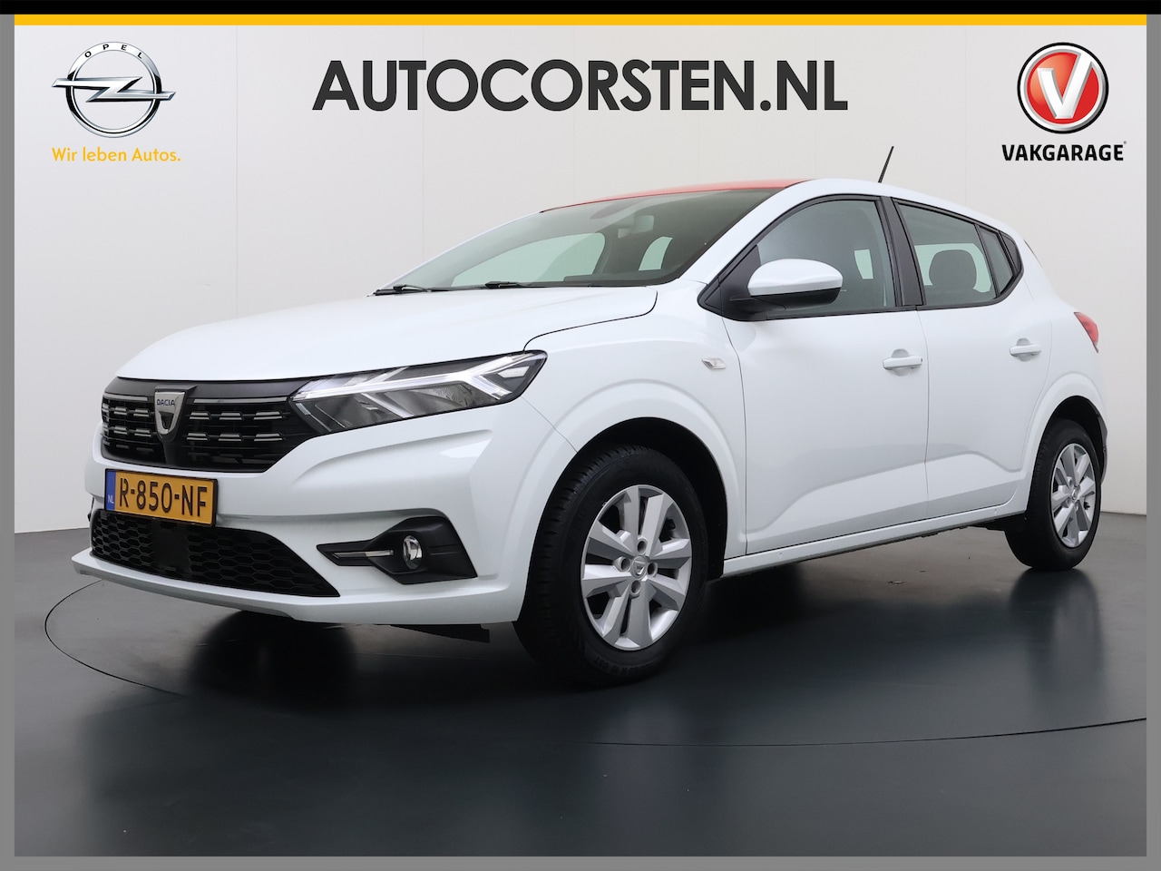 Dacia Sandero - 1.0TCe 92PK 5Drs Navi Airco Apple Carplay Android Auto Cruise Control Bluetooth Pdc Comfor - AutoWereld.nl