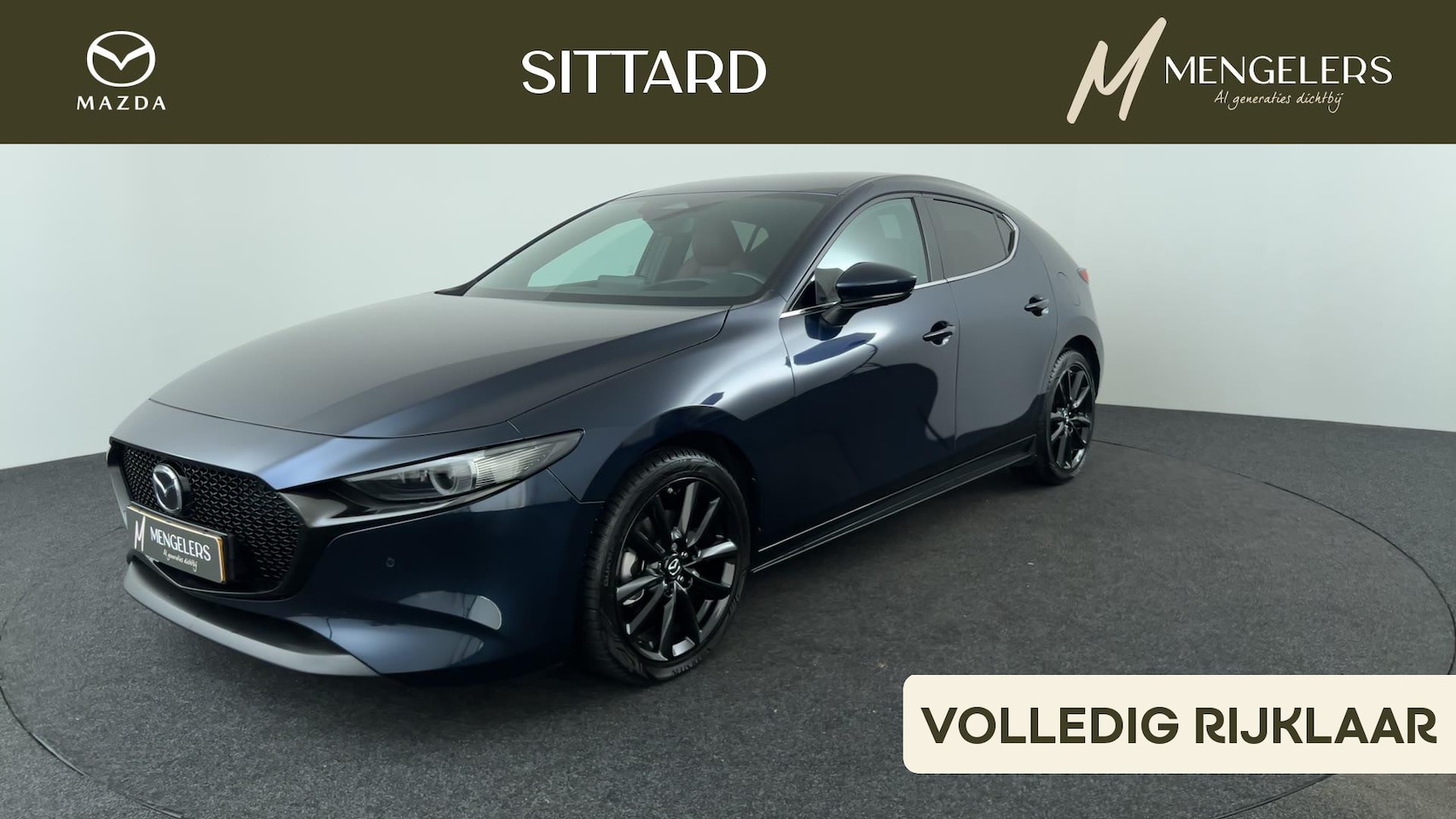 Mazda 3 - 2.0 e-SkyActiv-X M Hybrid 186 Exclusive-line | Rijklaar | Dealeronderhouden | Leder | 360 - AutoWereld.nl