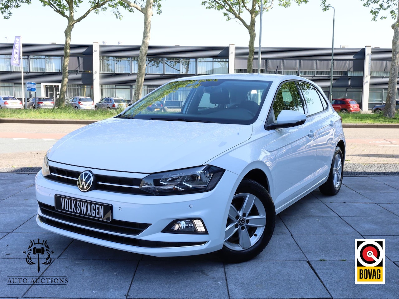 Volkswagen Polo - 1.0 TSI Highline 95PK | Adaptive Cruise | Dodehoek | Stoelverwarming | Parkeersensoren | N - AutoWereld.nl
