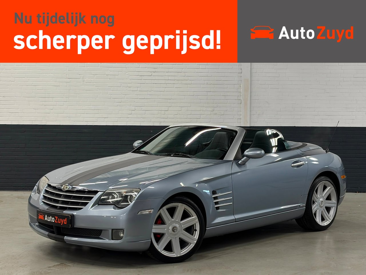 Chrysler Crossfire Cabrio - 3.2 V6 Limited Automaat 218pk / Leder / Airco / Stoelverwarming / Youngtimer - AutoWereld.nl