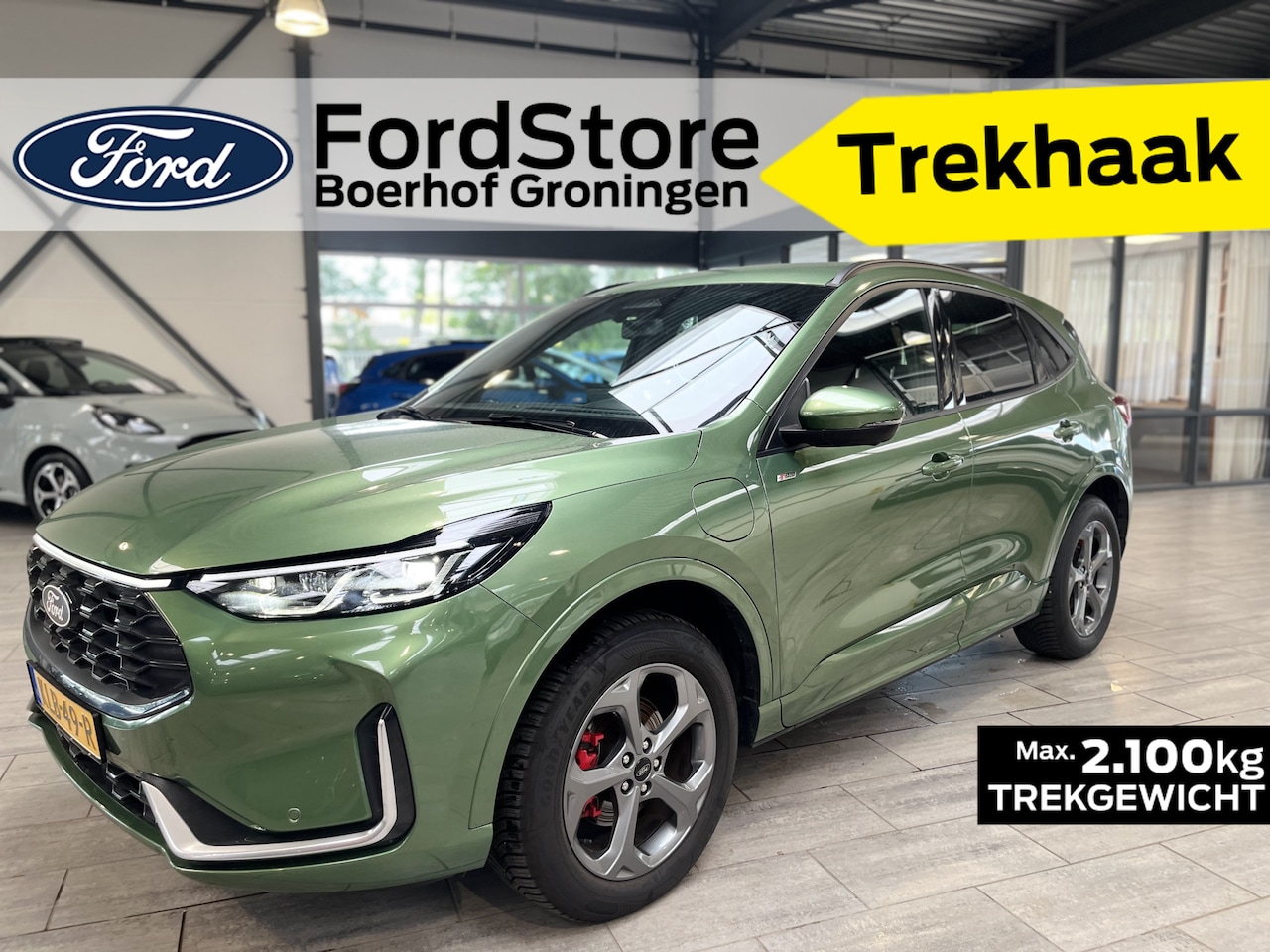 Ford Kuga - 2.5 PHEV 243 pk ST-Line X | Trekhaak I AGR stoelen | Adapt Cruise I Winter Pack | B&O | 36 - AutoWereld.nl