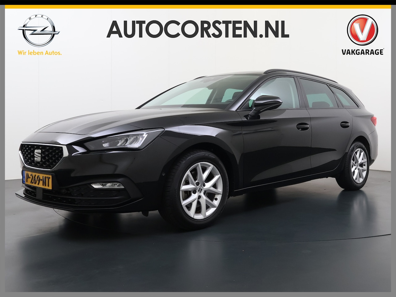 SEAT Leon Sportstourer - 1.5TSI 131PK Adap.Cruise Trekhaak 3-Zone Ecc Camera Navi Apple Carplay Android Auto Pdc St - AutoWereld.nl