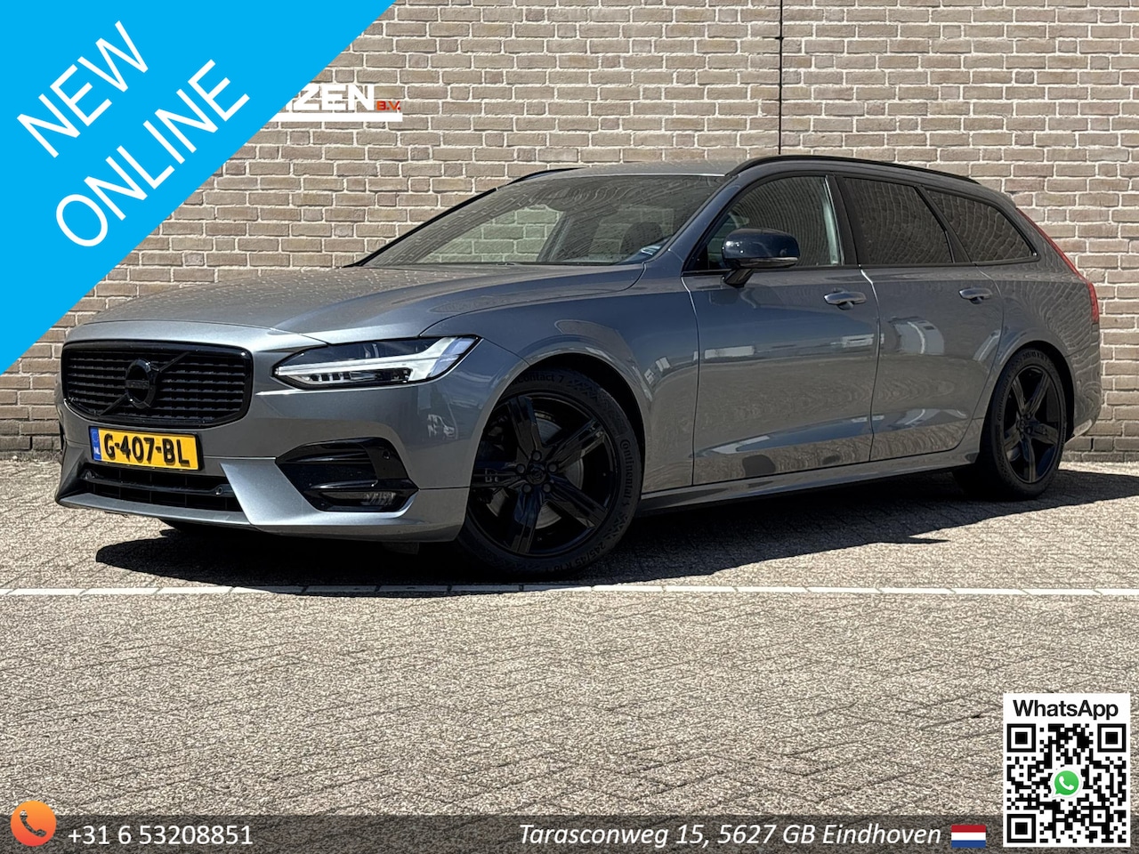 Volvo V90 - 2.0 T4 Business Sport | R-Design | € 10.700,- NETTO! | Automaat | Leder | - AutoWereld.nl