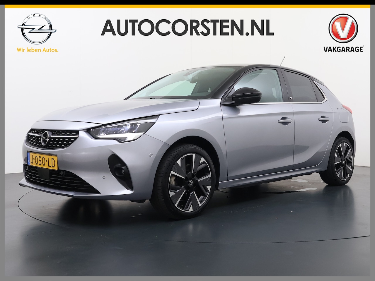 Opel Corsa-e - Elegance 50kWh SOH 92% 3-Fase Adap.Cruise Stoel+Stuurverwarming 360°Camera Apple Carplay A - AutoWereld.nl