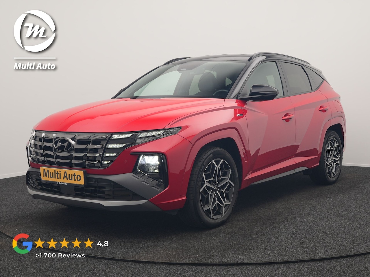 Hyundai Tucson - 1.6 T-GDI N Line 4WD PHEV 265pk Dealer O.H. | Adaptive Cruise | Camera | Alcantara Sportst - AutoWereld.nl