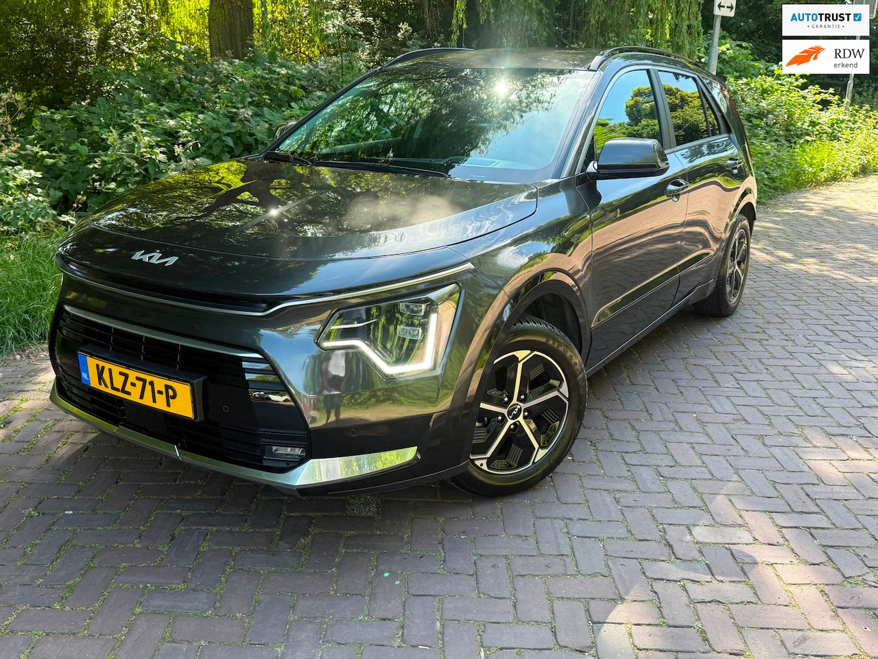 Kia Niro - 1.6 GDi Hybrid DynamicPlusLine 1 Eig. 15000 km b.j. 11-2024 vele extra's vol led ,head-up - AutoWereld.nl