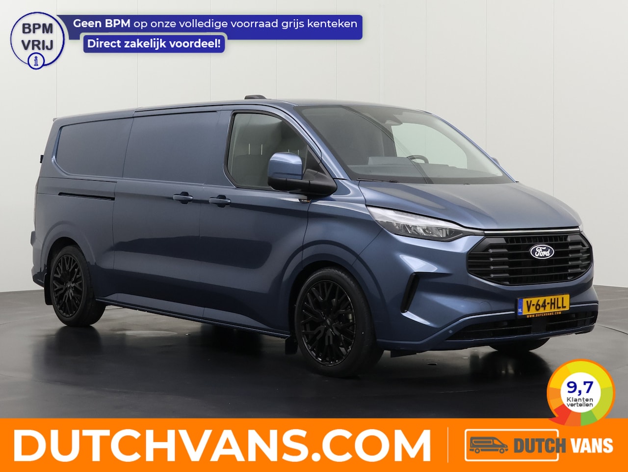 Ford Transit Custom - 2.0TDCI 170PK Automaat Lang Sport | Navigatie | Camera | Multimedia | Airco | Cruise | Tre - AutoWereld.nl