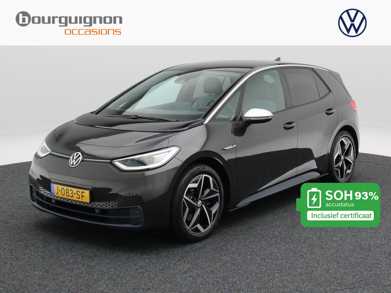 Volkswagen ID.3 - First Plus 58 kWh 204 Pk | Stoel/Stuurverwarming | Camera | Climatronic | IQ Light  | Carp - AutoWereld.nl