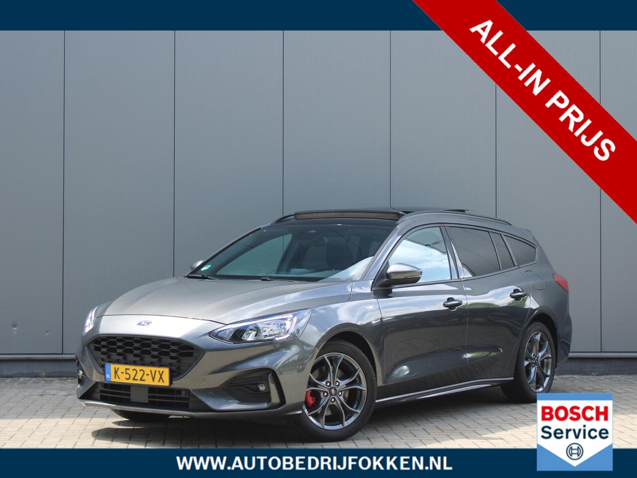 Ford Focus Wagon - 1.5 EcoBoost 150pk Automaat ST Line X Business | Panorama dak | Camera | Stoel & Stuurverw - AutoWereld.nl