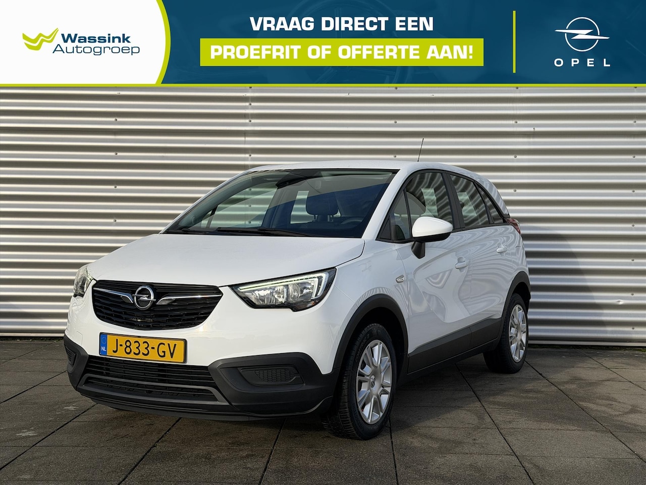 Opel Crossland X - 1.2T 110pk Edition | Airconditioning | Navigatie | Parkeersensoren | Apple / Android | Cru - AutoWereld.nl