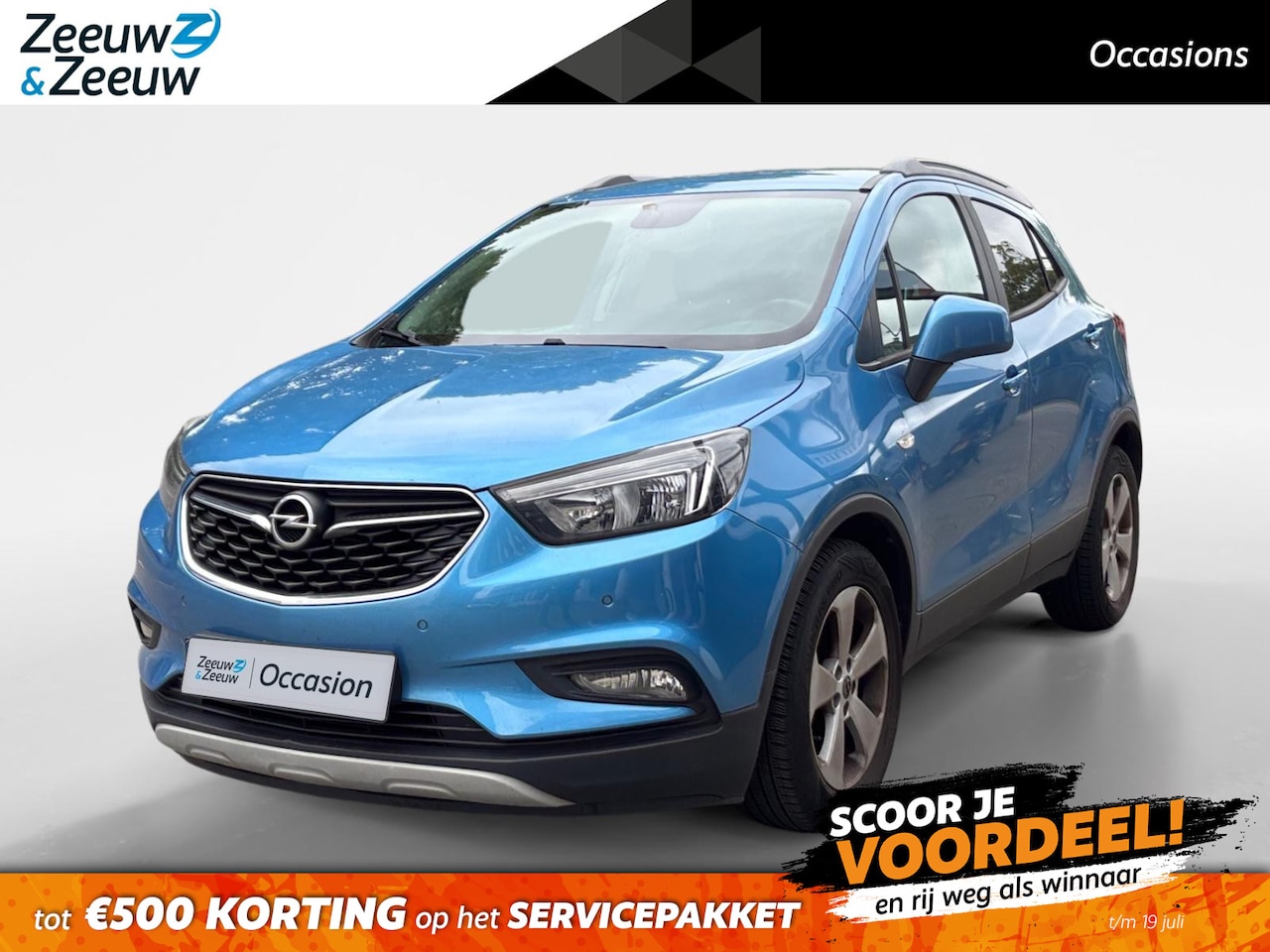 Opel Mokka X - 1.4 Turbo Online Edition NAVI AIRCO CAMERA TREKHAAK LM VELGEN PARKEERSENSOREN HOGE INSTAP - AutoWereld.nl
